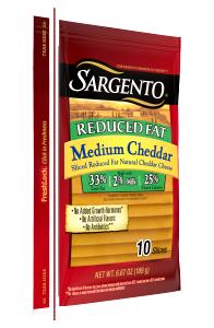 1 slice (23 g) 25% Reduced Fat Cheddar Cheese
