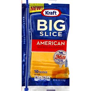 1 slice (23 g) Big Slice American