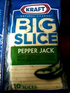 1 slice (23 g) Deli Deluxe Pepper Jack Cheese Spicy Slices