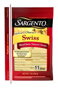 1 slice (23 g) Deli Style Natural Swiss Cheese