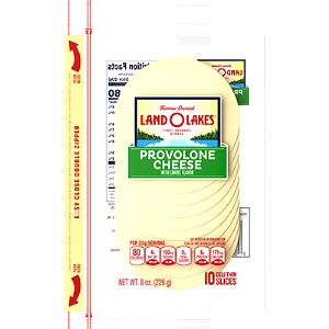 1 slice (23 g) Smoke Flavored Provolone Cheese