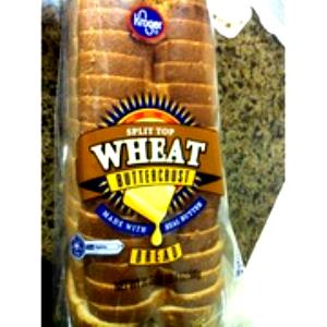 1 slice (26 g) Split Top Wheat Buttercrust Bread