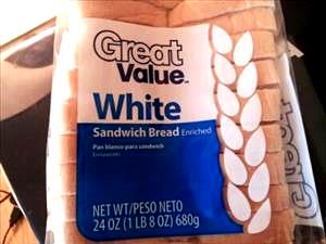 1 slice (26 g) White Sandwich Bread (26g)