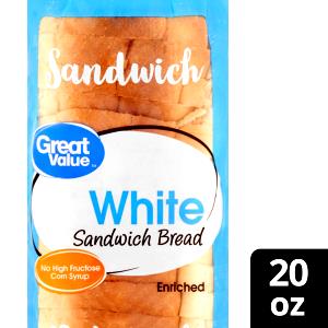 1 slice (27 g) Small White Enriched Bread