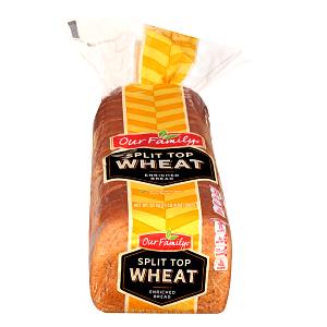 1 slice (27 g) Split Top Wheat Bread
