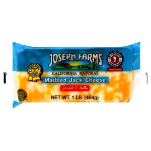 1 slice (28 g) California Natural Sliced Marbled Jack Cheese