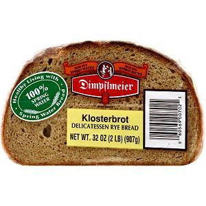 1 slice (28 g) Delicatessen Rye Bread