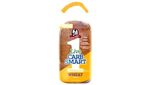 1 slice (28 g) Live Carb Smart Wheat Bread