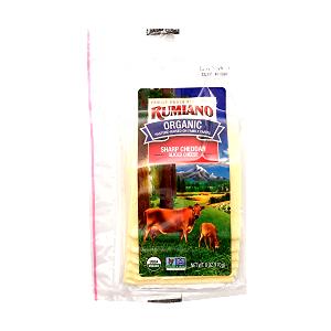 1 slice (28 g) Organic Sharp Cheddar Cheese