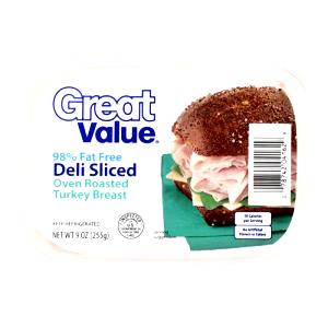 1 slice (28 g) Oven Roasted Turkey Breast 97% Fat Free