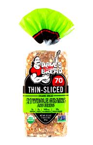 1 slice (28 g) Thin-Sliced Organic Bread 21 Whole Grains & Seeds