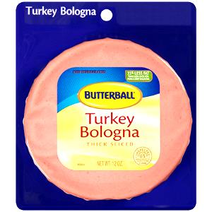 1 slice (28 g) Turkey Bologna