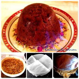 1 Slice (3" Dia, 1/2" Thick) Plum Pudding