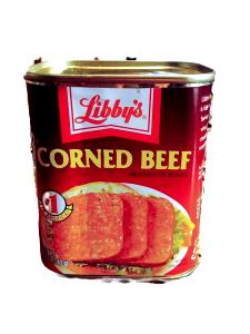 1 Slice (3" X 2" X 3/8") (1/8 12 Oz Can) Corned Beef (Pressed)