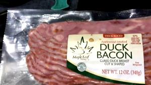 1 slice (30 g) Duck Bacon