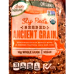 1 slice (30 g) Sly Red’s Seeded Ancient Grain Bread