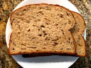 1 slice (30.91 g) Whole Grain 12 Grain Bread