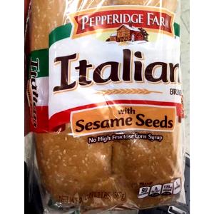 1 slice (32 g) Italian Bread - Sesame Seeds