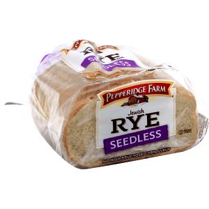 1 slice (32 g) Jewish Rye Bread - Seedless