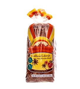 1 slice (34 g) California Lifestyle Flax Soy Bread