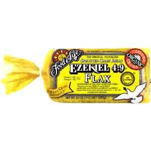1 slice (34 g) Ezekiel 4:9 Flax Sprouted Whole Grain Bread