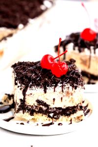 1 slice (3.5 oz) Oreo Ice Cream Cake