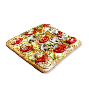 1 slice (359 g) Super Veggie Pizza