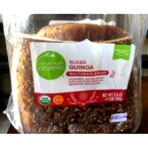 1 slice (36 g) Organic Multigrain Bread with Quinoa