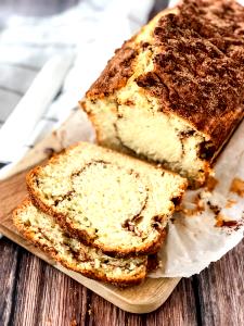 1 slice (38 g) Cinnamon Swirl Loaf