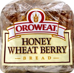 1 slice (38 g) Honey Wheat Berry Bread