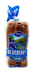 1 slice (38 g) Lake Chelan Blueberry Streusel Bread