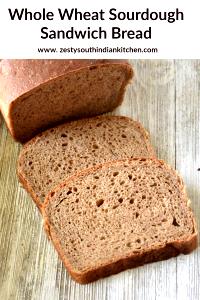 1 slice (39 g) Whole Wheat Sourdough