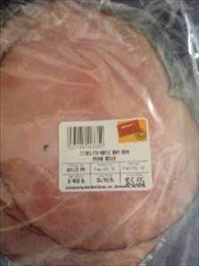 1 Slice (4-1/4" Sq) (0.75 Oz) Deli Sliced Ham
