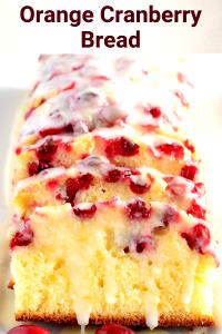1 slice (4 oz) Cranberry Orange Bread