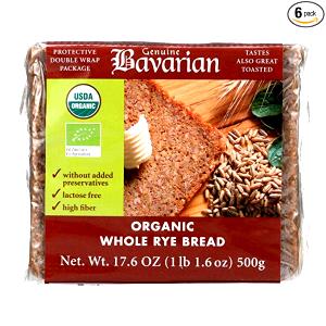 1 slice (40 g) Bavarian Rye Bread