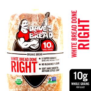 1 slice (40 g) Organic Soft White Bread