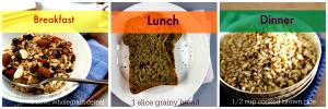 1 slice (40 g) Whole Grains & Fiber 7 Grain With Flax Bread