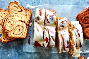 1 slice (42 g) Cinnamon Roll Bread