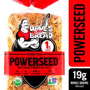 1 slice (42 g) Organic Bread Powerseed