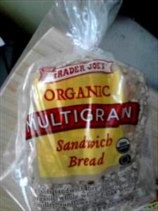 1 slice (42 g) Organic Multigrain Artisan Sandwich Bread