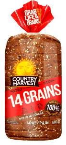1 slice (43 g) Country Harvest 14 Grain Bread