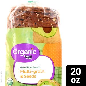 1 slice (43 g) Organic 5 Seed Multigrain Bread