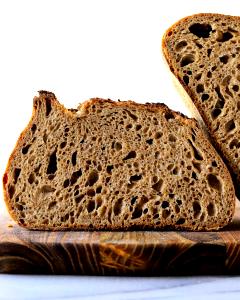 1 slice (43 g) Sliced Wheat Sourdough Loaf