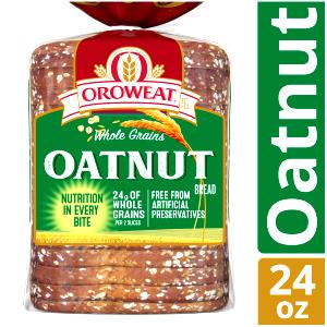 1 slice (43 g) Whole Grain Oatnut Bread