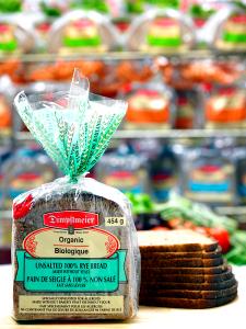 1 slice (46 g) Salt Free 100% Rye Bread
