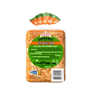 1 slice (48 g) Organic 100% Whole Grain Bread
