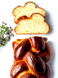 1 slice (50 g) Challah Bread