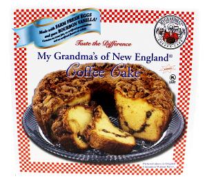 1 slice (56 g) Old Fashioned Cinnamon Walnut Coffee Cake