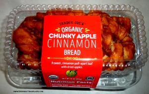 1" slice (56 g) Organic Chunky Apple Cinnamon Bread