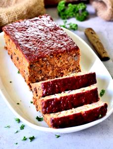 1 Slice (56.0 G) Meatless Meatloaf